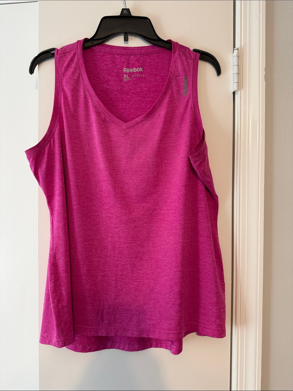 Reebok Women’s Fuchsia V-Neck Performance Tank